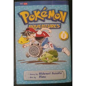 Pokemon Adventures Vol 1 by Shigekatsu Ihara & Mato – Viz Manga PB VG+